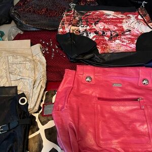 Vintage Miche Prima purse and holders